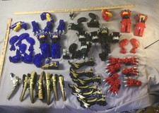 Power Rangers Dino Charge Megazord Parts Huge Lot 50 Piece