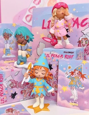 Authentic Lil Peach Riot Sleepover Series Confirmed Blind Box