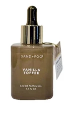 Sand + Fog Eau de Parfum Oil 1.7 oz | Vanilla Toffee | New with Tags