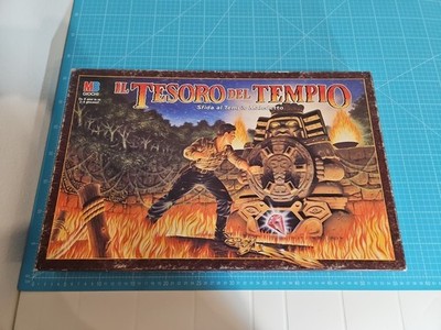 Der Schatz des Tempels Brettspiel in Gesellschaftsbox Mb Spiele Vintage