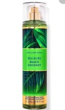 Bath  Body Works Waikiki Beach Coconut Fine Fragrance Body Mist 8 oz