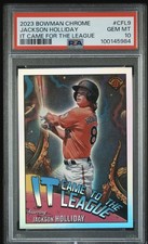 2023 Bowman Chrome - It Came to the League Jackson Holliday #CFL-9 (RC) PSA 10