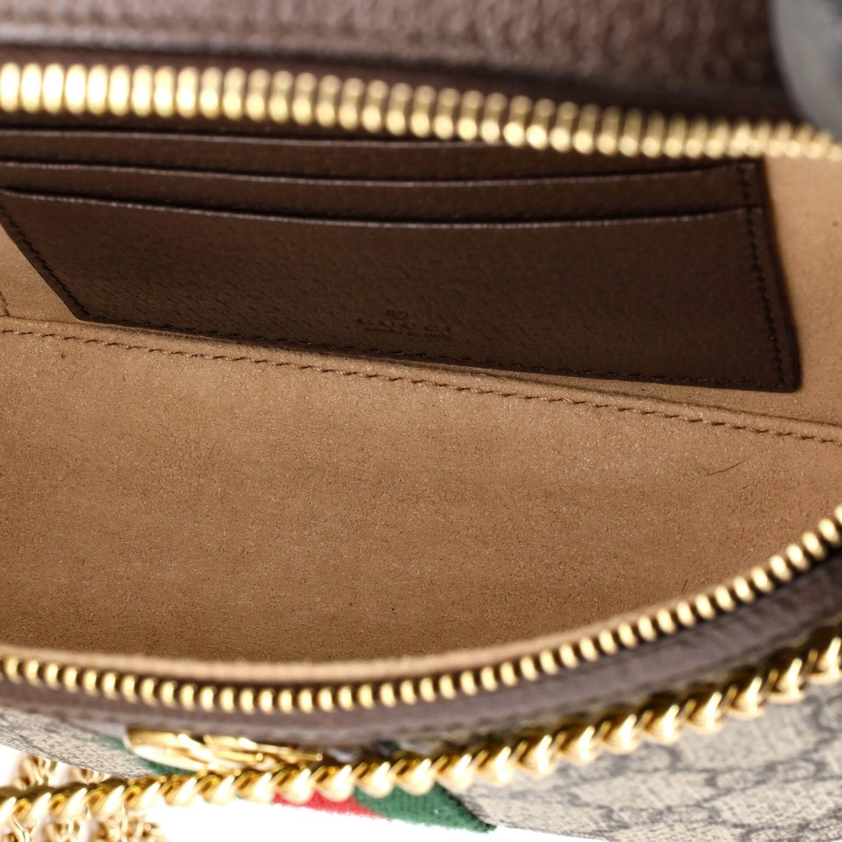 Gucci Ophidia Chain Belt Bag GG Coated Canvas Small | eBay display picture 2