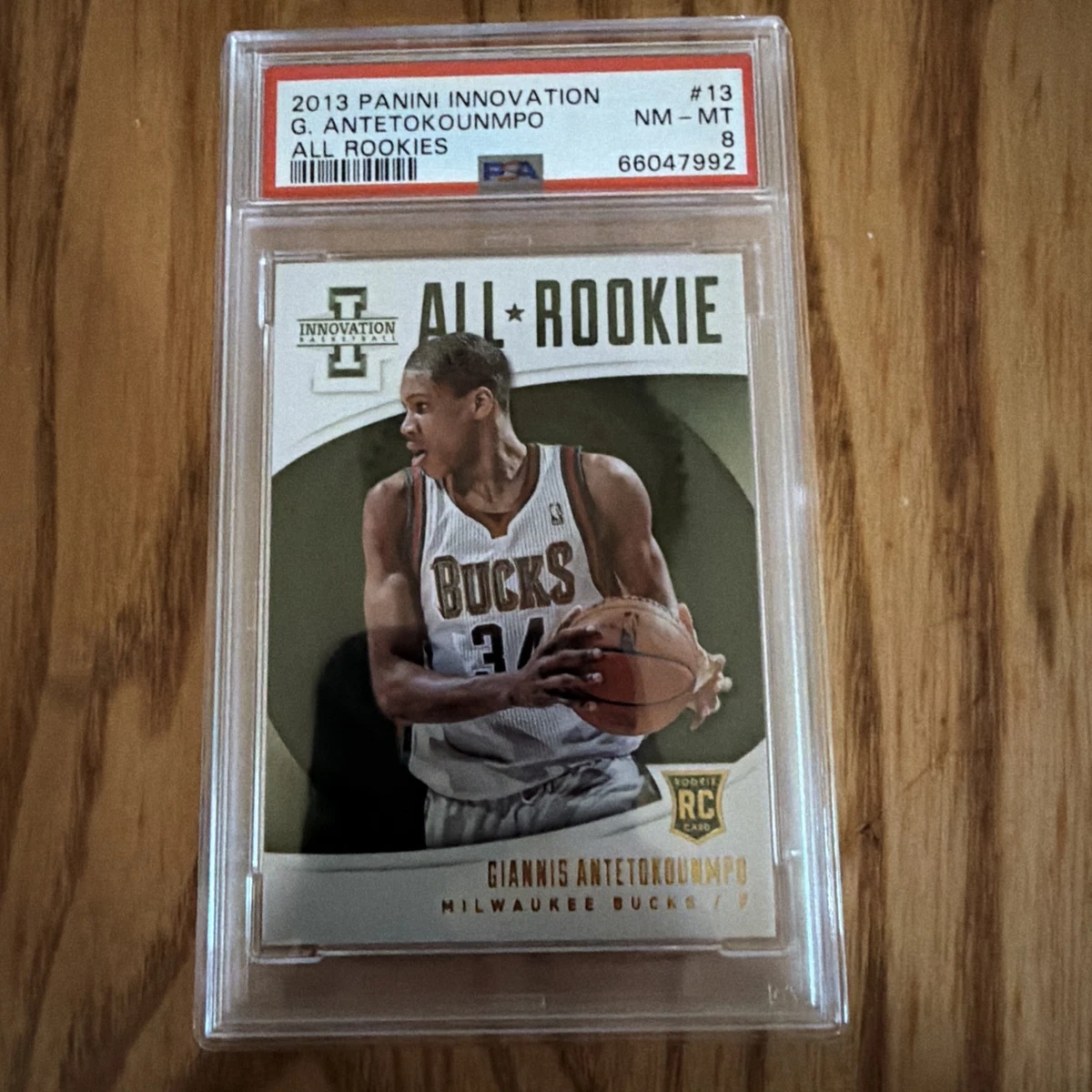 Giannis Antetokounmpo Basketball 2013-14 Season Sports Trading