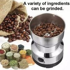 Small Electric Coffee Bean Grinder Nut Seed Herb Grind Spice Crusher Mill Blende