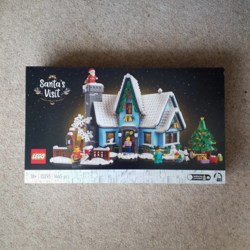 LEGO Icons 10293 Santa's Visit Winter Village Collection 1445 pcs 18+ - Picture 1 of 1