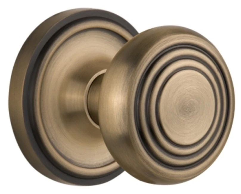 Nostalgic Warehouse CLADEC_PRV_234_NK Vintage Art Deco Solid - Brass - Image 1 of 1