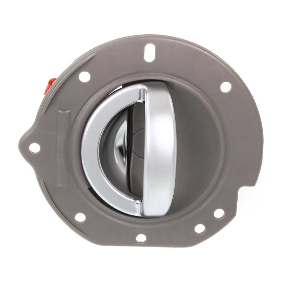 Juego de manijas de puerta para Jeep Liberty 2002-2007 delanteras beige con palanca plateada 2 piezas Foto 3 de 4