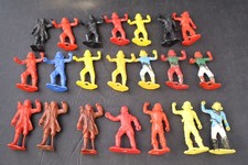 Vintage 1960's MPC Plastic Ring Hand 21 Pirates Lot 