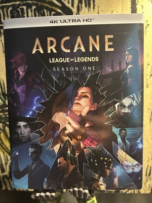 Arcane: League of Legends: Season One [New 4K UHD Blu-ray] With Blu-Ray, 4K Ma