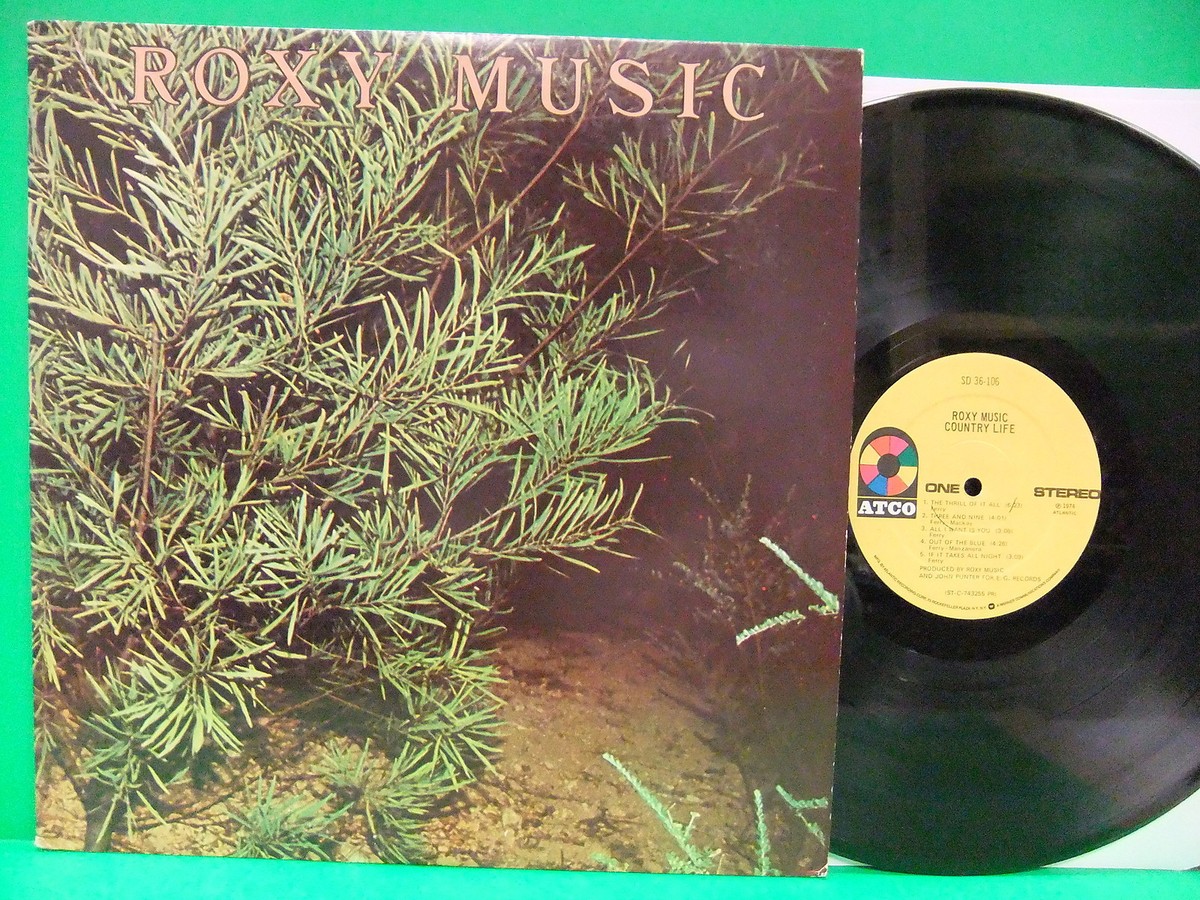 Roxy Music Country Life 1974 VG++ LP Censored Cover Glam Art