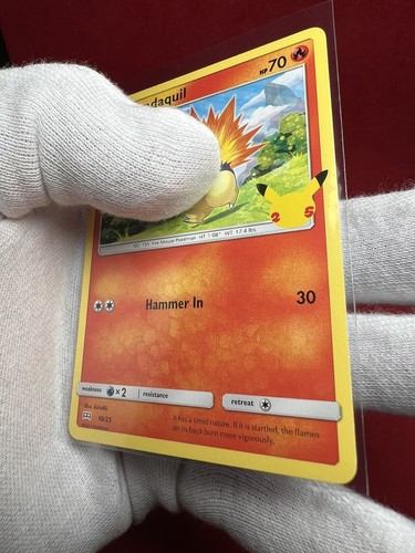 2021 Pokemon Card **Cyndaquil** McDonald's Promos 25th Anniversary Set No. 10/25 - Picture 6 of 9