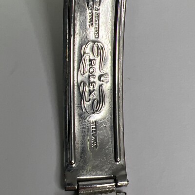 ROLEX Oyster Riveted Rivet 7205 Bracelet 60 & 57 End Links 19mm