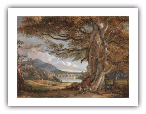 Paul Sandby : "Bridgenorth, Shropshire" (c.1801) — Giclee Fine Art Print - Picture 3 of 7