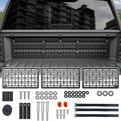 For 2017-2025 Honda Ridgeline Front Bed Molle Panel Truck Bed Panel System