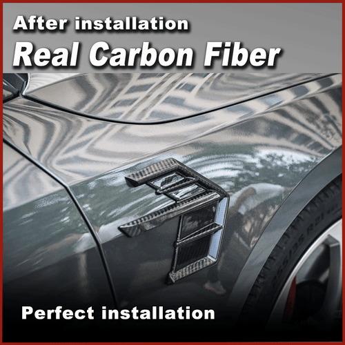 Carbon Seite Lüfter Gitter Fender Flügel Entlüftung Passt für Audi A7 S7 2019-21 - Bild 5 von 12