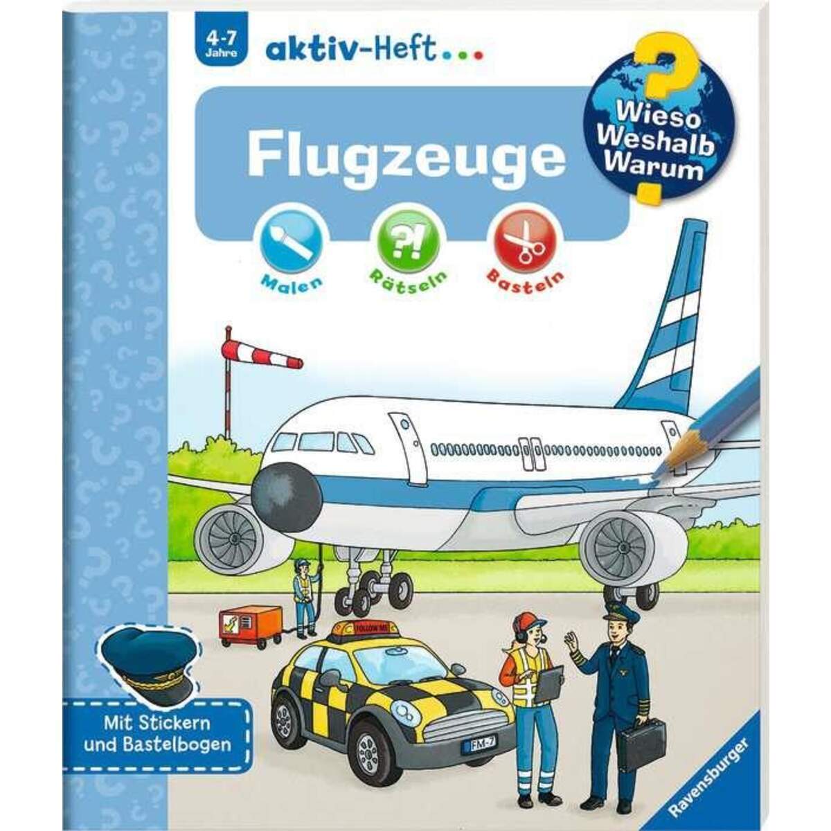 Thumbnail - Ravensburger Wieso? Weshalb? Warum? Aktiv-heft Flugzeuge