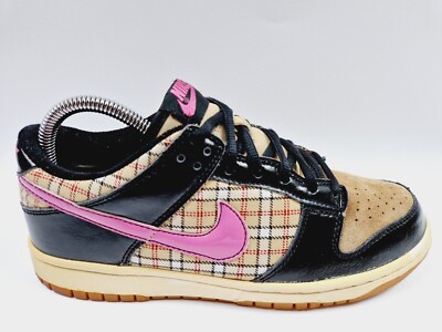 Nike Dunk Hemp/Pinkfire Ii-Sail-Light Gr. 40 / Jordan Force Low Top Zustand