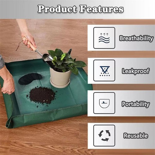 50/100x Pot Hole Mesh Pad,Bonsai Pot Bottom Grid Mat Mesh, Plant Drainage^Screen - Bild 4 von 16