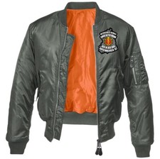 Herren Pilotenjacke Bomberjacke Unterschätze nie alten Mann aus der DDR nva