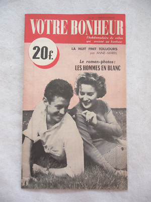 I Men IN Blanc Zeitschrift Dein Glück Nr. 42 vom 4. Mai 1956 Jeanne Moreau