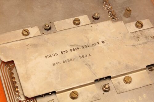 CARTE FILTRE POUR RÉCEPTEUR ROCKWELL COLLINS HF-8054A 851S-1 p/n 637-2515-013 - Photo 14 sur 16
