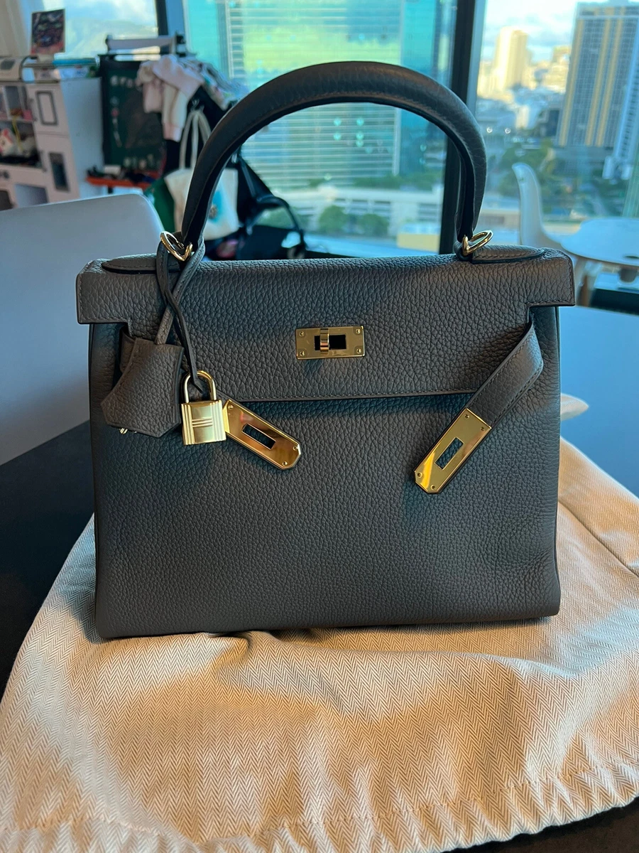 hermes kelly grey