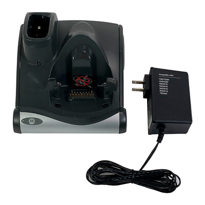 Motorola Symbol CRD9000-1000 Barcode Scanner Charging Station Cradle w/ Adapter