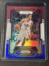 2023-24 Panini Prizm Caris LeVert Red White Blue Parallel Card #253 Cavaliers