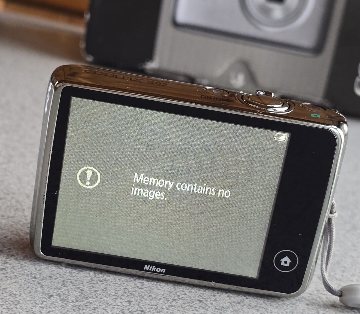 Nikon COOLPIX S02 13.2MP Digital Camera - Silver for sale
