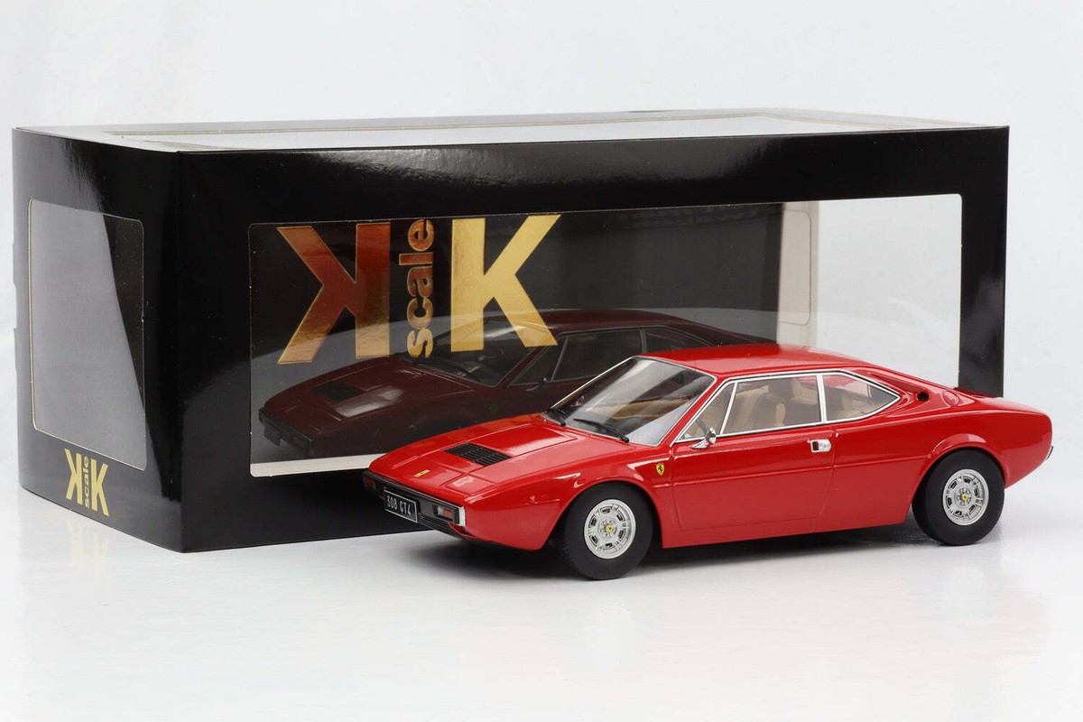 のこちゃん 1:18 Ferrari 308 Dino GT4 1974 rot K-Scale diecast KKDC181231 | eBay