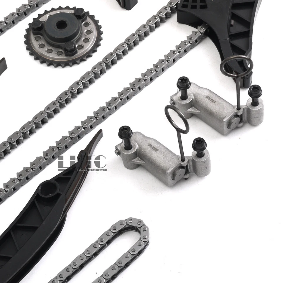 Kit tensor guías cadena distribución para BMW 750Li M5 M6 F02 F10 F15 F90 N63N S63N Foto 2 de 4