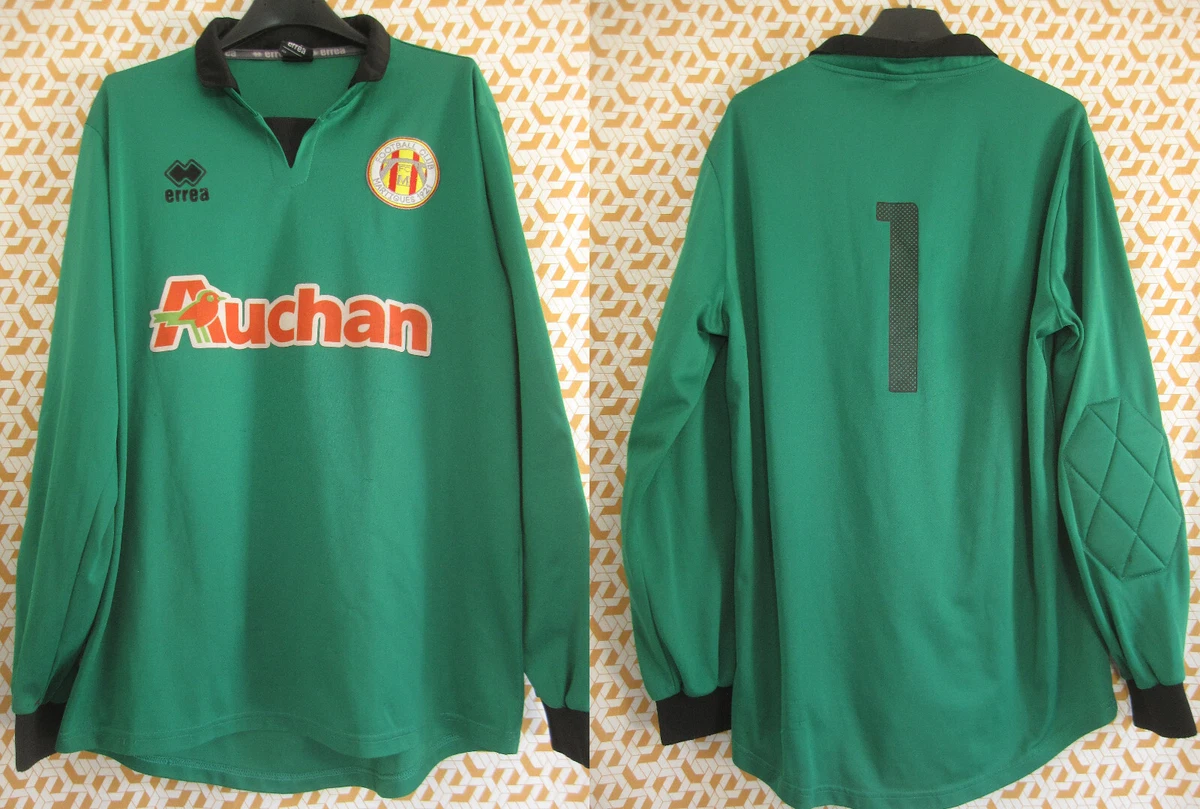 MAILLOT FOOTBALL OUEST EX-PROS porté n°3 vintage ABM shirt manches longues XL EUR 49,90 - FR