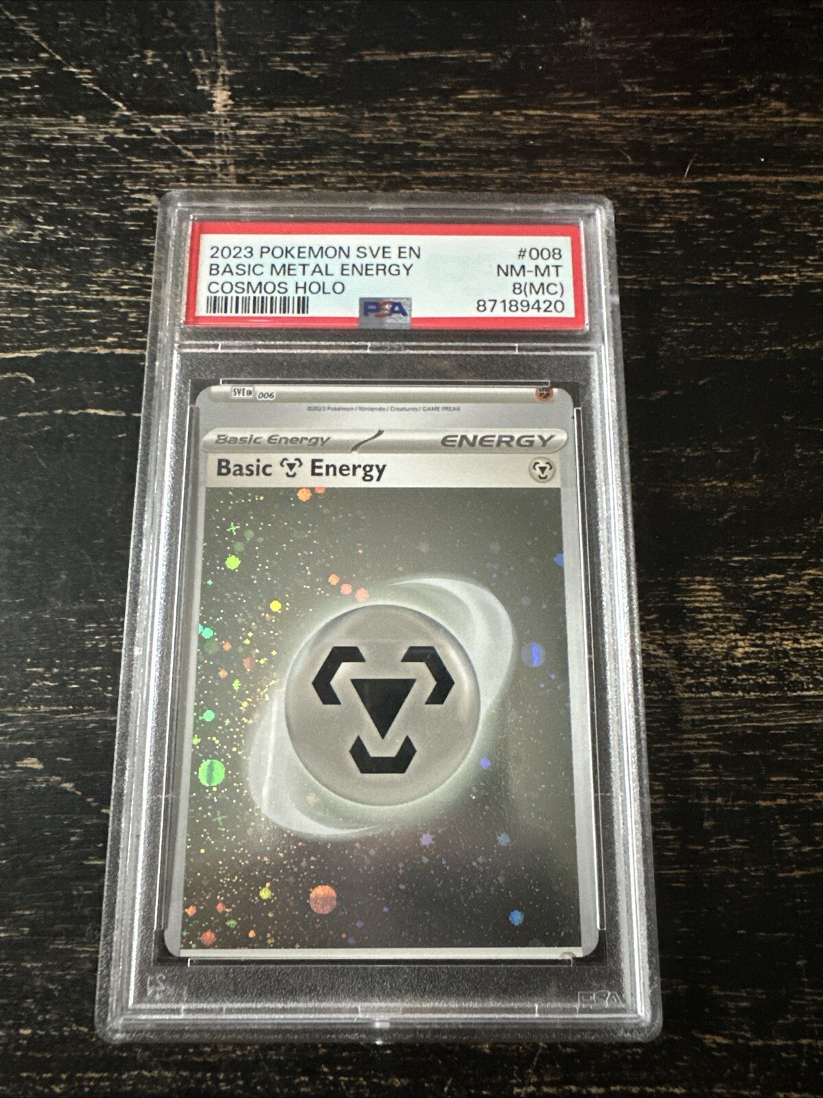 Basic Metal Energy Holo 008 Sv01 Scarlet Violet Base Set  