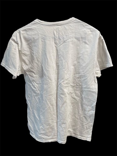 VTG Fruit of the Loom Men's White Crew Neck Undershirt Tag-less T-shirt Cotton - Picture 2 of 3
