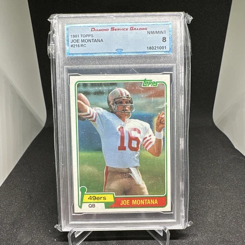1981 Topps Joe Montana #216 RC ( I Would Send This To PSA)