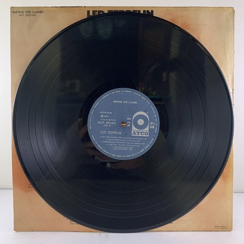Led Zeppelin S/T 1st Press Brazil Lp Vinyl 1970 Mono ATCO Blue Label VG+/VG Rare - Picture 6 of 8