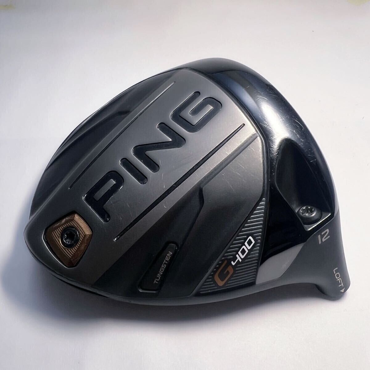 Ping G400 SFT 12* Driver Club Head Only Right-Handed Used Ping G400 SFT 12* Driver Club Head Only Right-Handed Used
