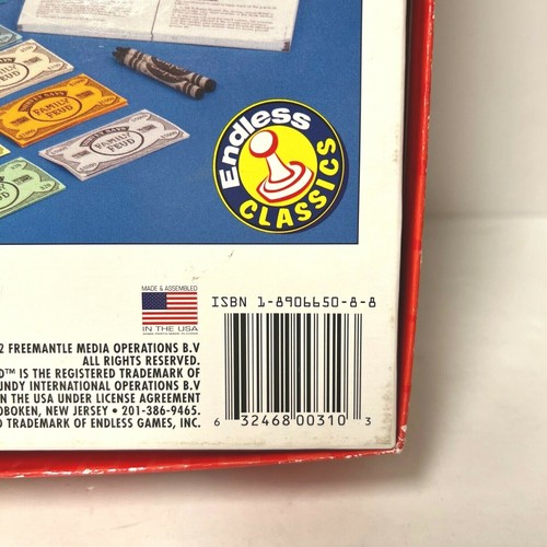 Family Feud 2nd Edition Board Game By Endless Games Vintage 2002 Very Good - Picture 10 of 10