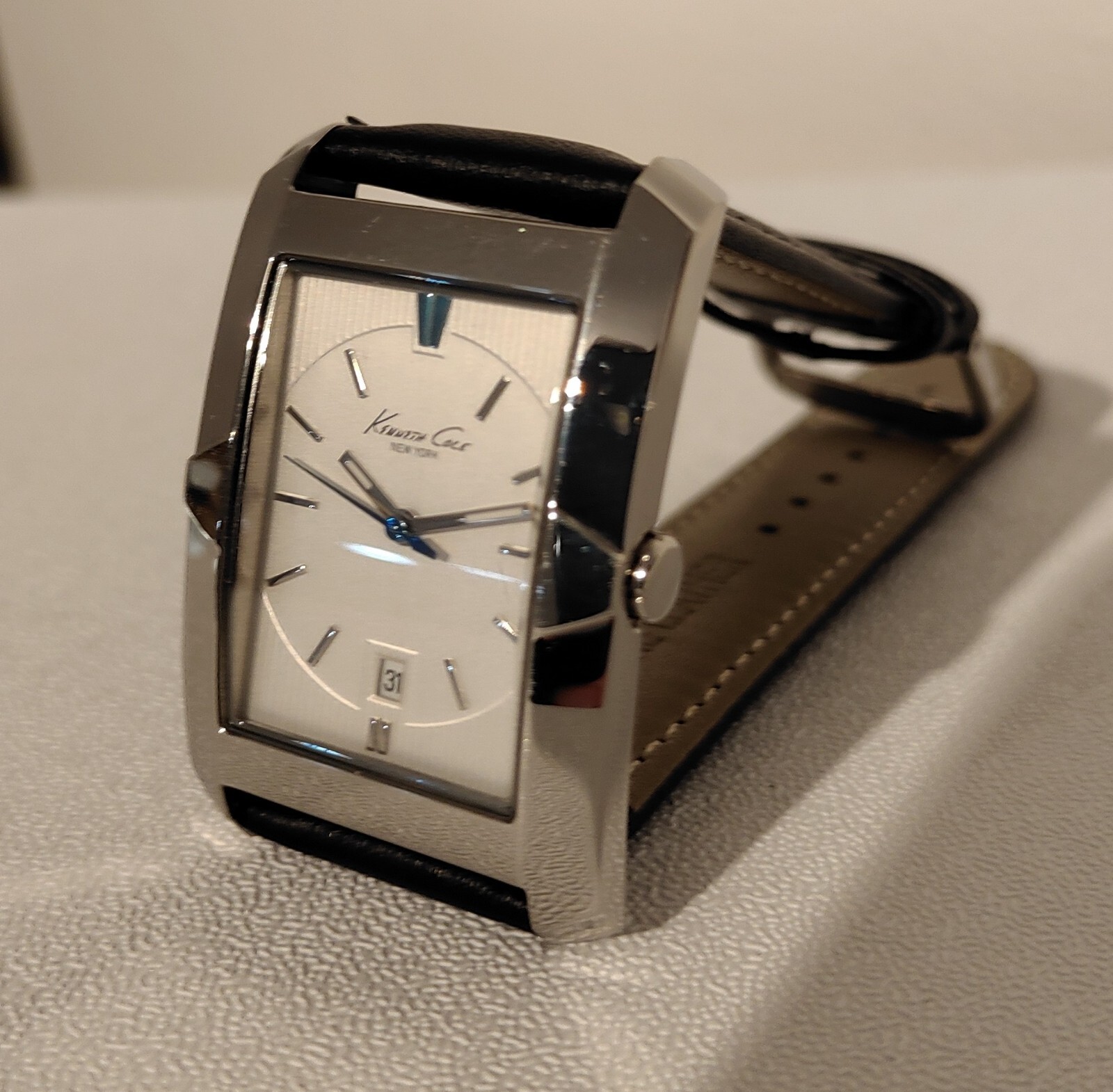 Kenneth Cole KC1395 Rectangular Rectangle Quartz … - image 13