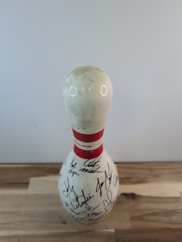 Mehrfach signierte Pro Bowl 1994 AMF Pin Walter Ray Williams Jr/Pete Weber Multi Auto - Bild 8 von 8