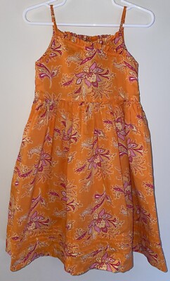 Gap Toddler Flower Batik Dress 4T