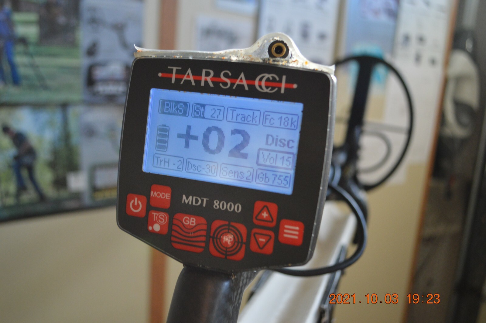 Tarsacci MDT 8000 Metal Detector with Advanced Technology,  40% Deeper