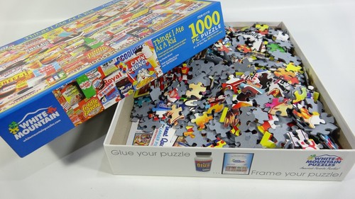 Cose che mangiavo da bambino Montagna Bianca puzzle 1000 pezzi - completo - 1110 - 2018 - Foto 2 di 2