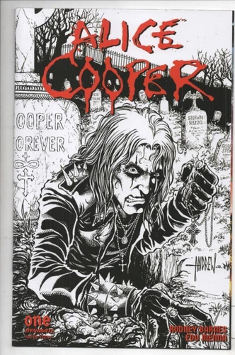 ALICE COOPER #1 G, NM, 2023, Mangum, more in store, Rocker, Rock n Roll