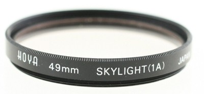  Hoya 49mm Skylight (1A) 1A 49 mm filter Lens