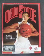 Ohio State Buckeyes Basketball Program Indiana Feb 10 2008 Kosta Koufos