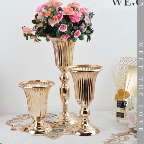 Modern lamp stand Wedding Flower Vase Metal Vase Flower Bottle Flower Vase - Picture 1 of 12