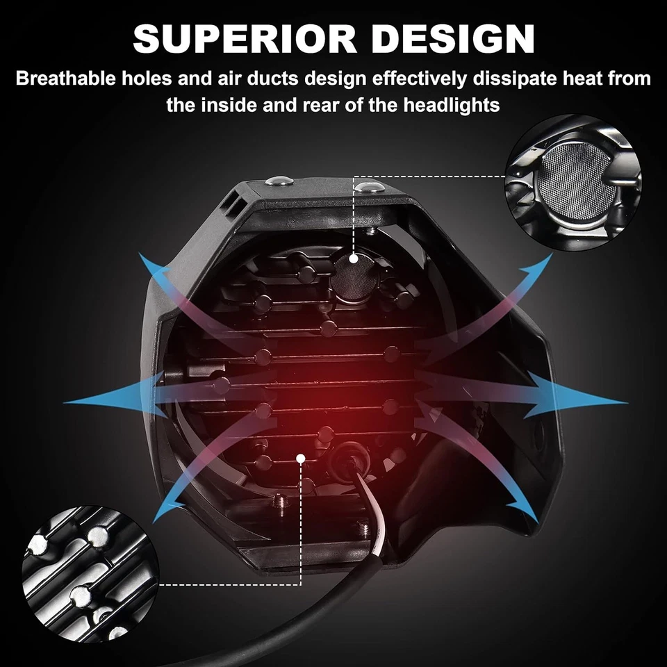 Luz auxiliar LED luz de conducción soporte de luz antiniebla para Kawasaki Versys-X 300 Foto 4 de 4