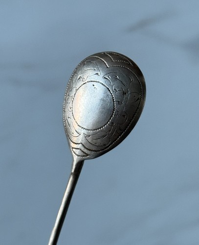 Antique Imperial Russian Spoon Tea / Sterling Silver - 84